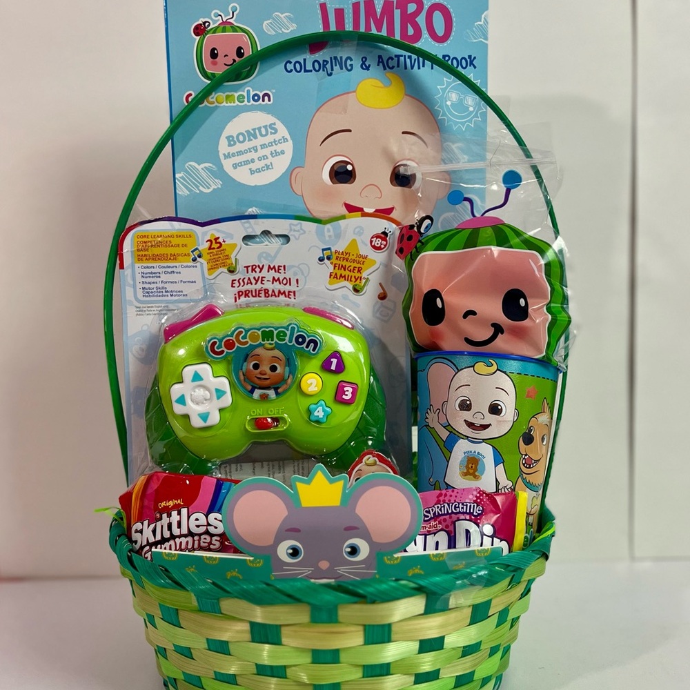 CoCoMelon themed Easter Basket
